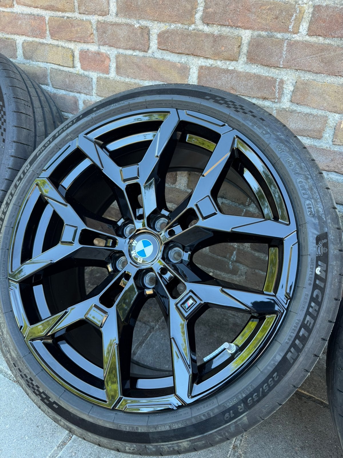 Bmw g20/21 3-serie 995m 995 velgen michelin origineel 19”, Auto-onderdelen, Banden en Velgen, Gebruikt, 255 mm, Velg(en), Zomerbanden