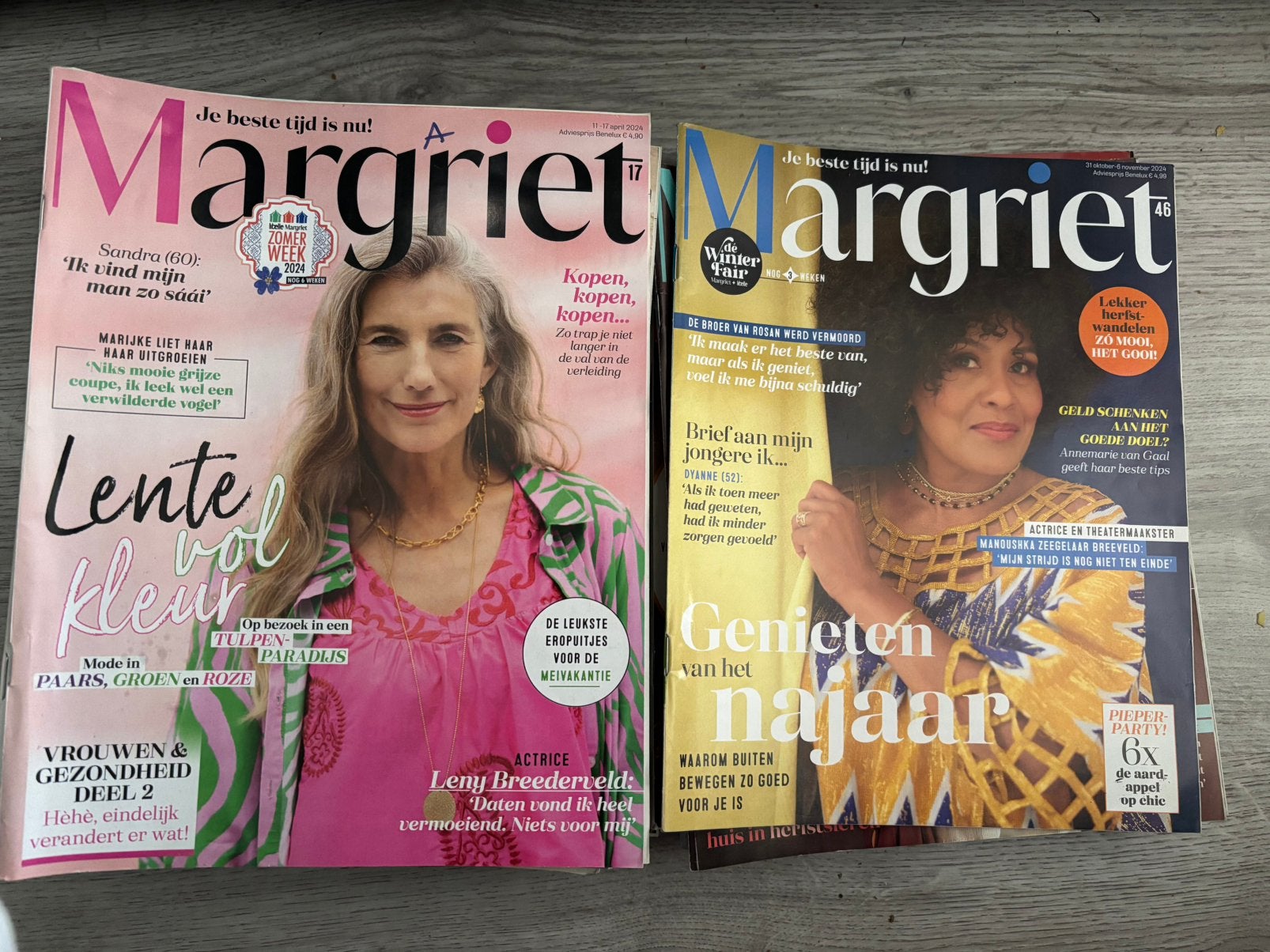 Margriet tijdschriften uit 2024 (incl. Andre Rieu redacteur), Boeken, Ophalen of Verzenden, Zo goed als nieuw, Damesbladen