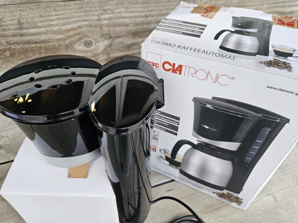 Clatronic Koffiezetapparaat - Nieuw in Doos, Industriestraße 21, 47906 Kempen, Duitsland, Clatronic, Gemalen koffie, Ophalen of Verzenden