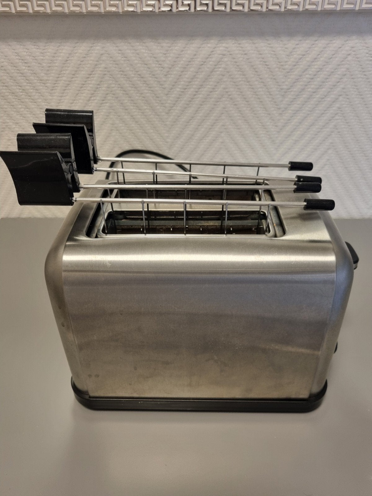 Princess Toaster Steel Style 2 - RVS broodrooster, Witgoed en Apparatuur, Ophalen of Verzenden, Zo goed als nieuw