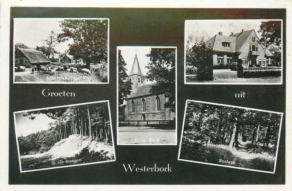 702-074-035 Westerbork, Verzenden, Voor 1920, Drenthe