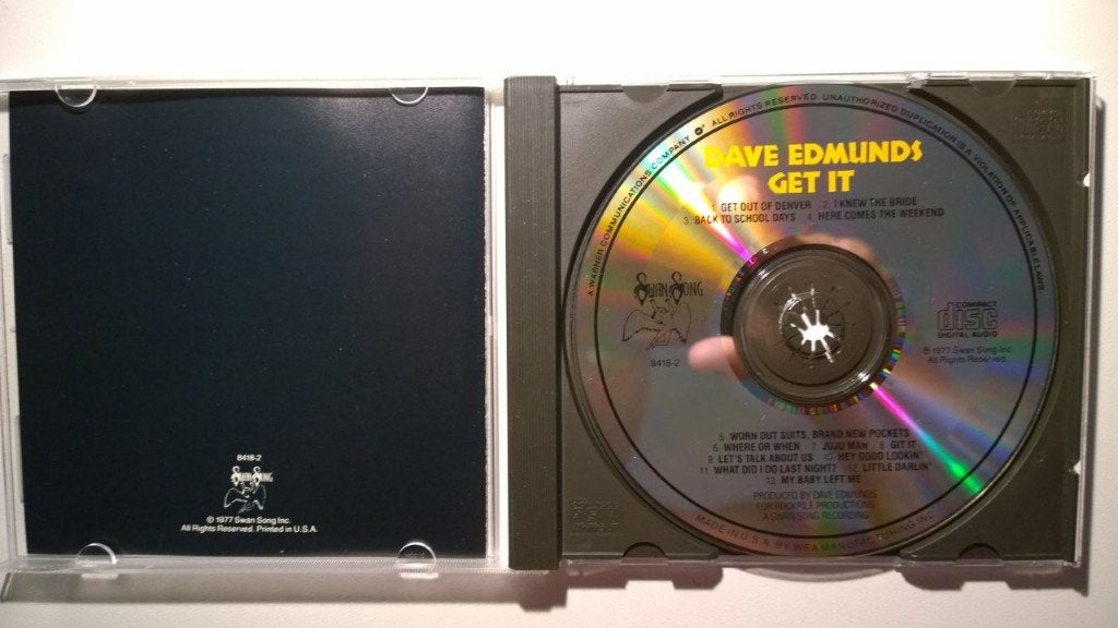 Dave Edmunds - Get It, Ophalen of Verzenden, Zo goed als nieuw, Poprock
