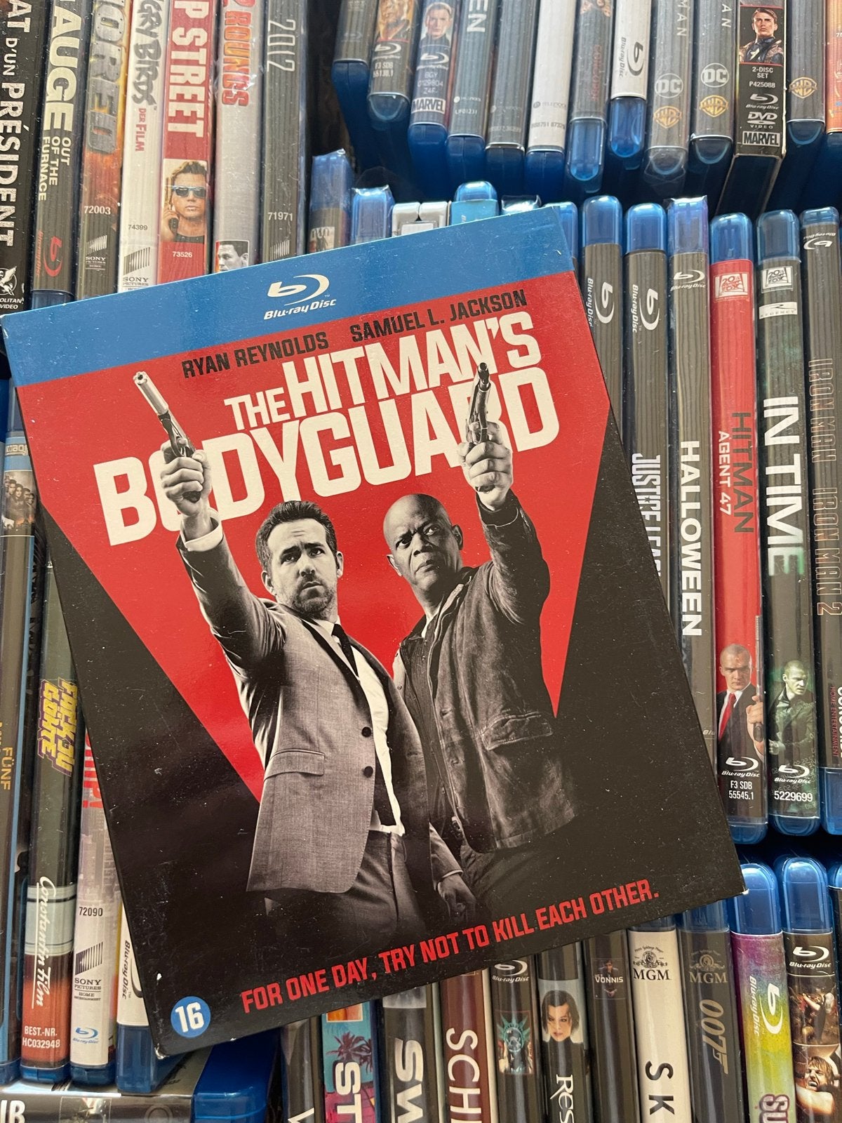 The Hitman's Bodyguard - Blu-ray (Actie/Komedie), Engels, Vanaf 16 jaar, Nederlands, Film