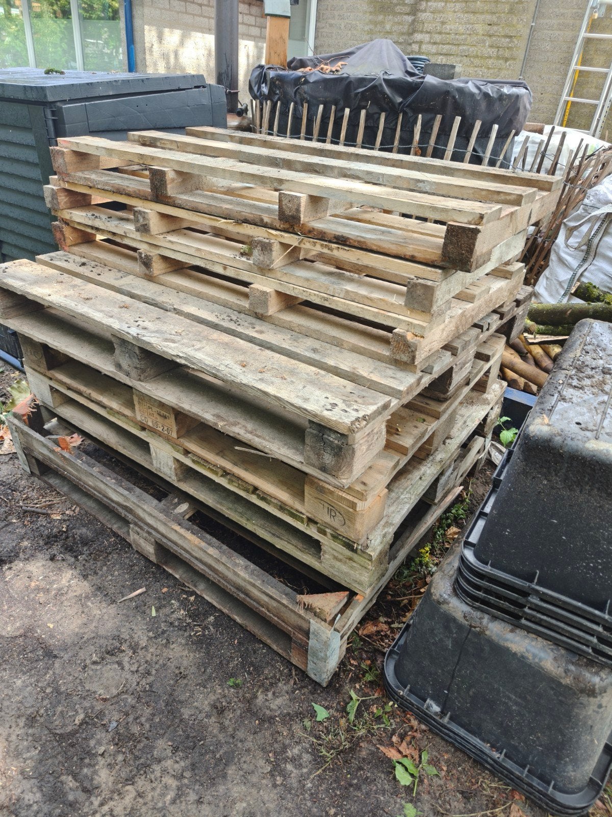 gratis brandhout pallets voor vuurkorf tuinhaard, Ophalen, Overige houtsoorten, Minder dan 200 cm, Pallet