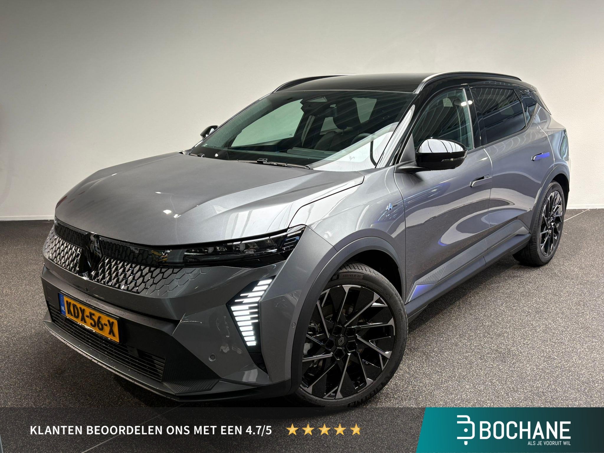 Renault Scenic E-Tech EV87 long range esprit Alpine | Demo |, Huisgarantie, Met garantie (alle), 40 min, Leder en Stof