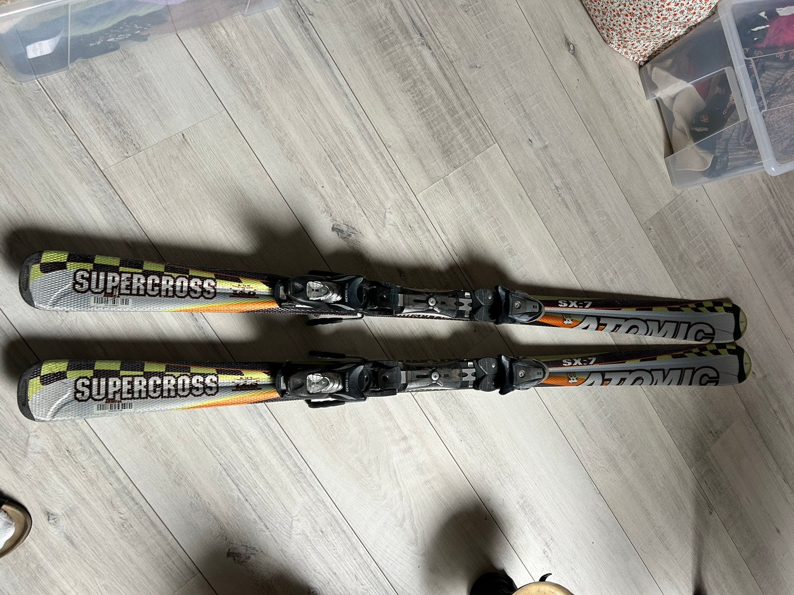 Atomic Supercross SX7 ski's - 160 cm, Sport en Fitness, Skiën en Langlaufen, 160 tot 180 cm, Gebruikt, Ophalen of Verzenden, Carve
