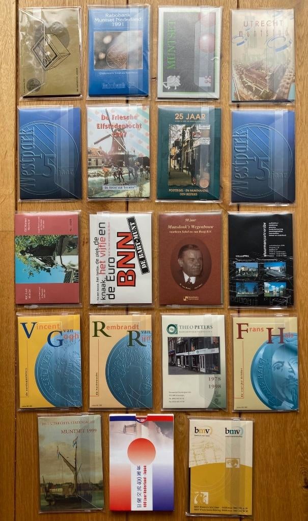 Groot lot muntsets Koninklijke Nederlandse Munt, Postzegels en Munten, Ophalen, Koningin Beatrix, Overige waardes, Setje