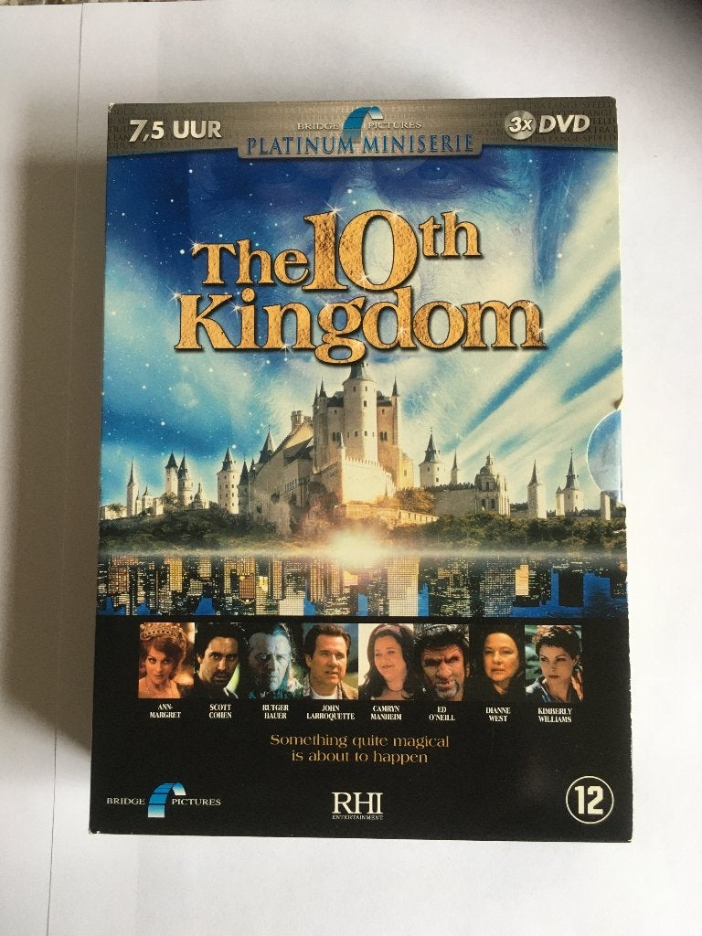 the 10th kingdom dvd (3 DVD) mini serie, Cd's en Dvd's, Alle leeftijden, Ophalen of Verzenden, Zo goed als nieuw, Actie en Avontuur