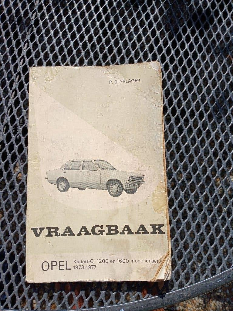 Vraagbaak Opel Kadett-C 1200 & 1600 Benzine 1973/1977, Ophalen of Verzenden