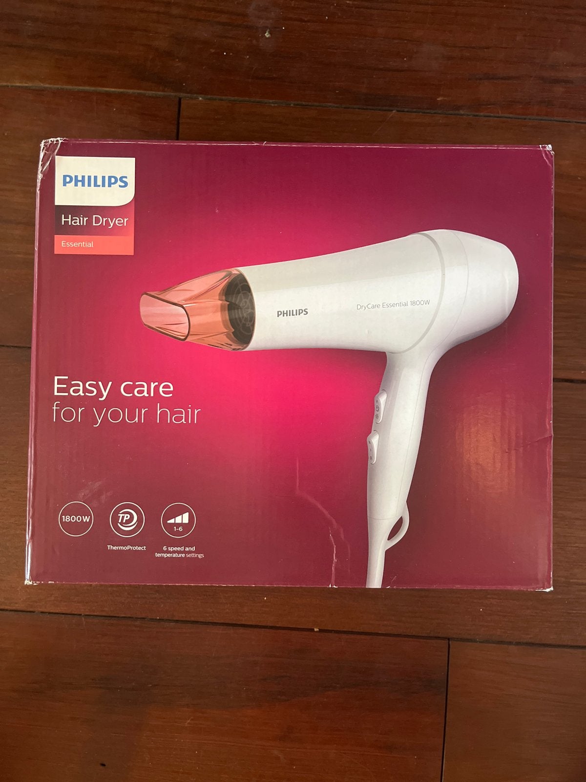 Philips DryCare Essential 1800W Föhn - als nieuw met doos, Ophalen, Nieuw, Haarverzorging