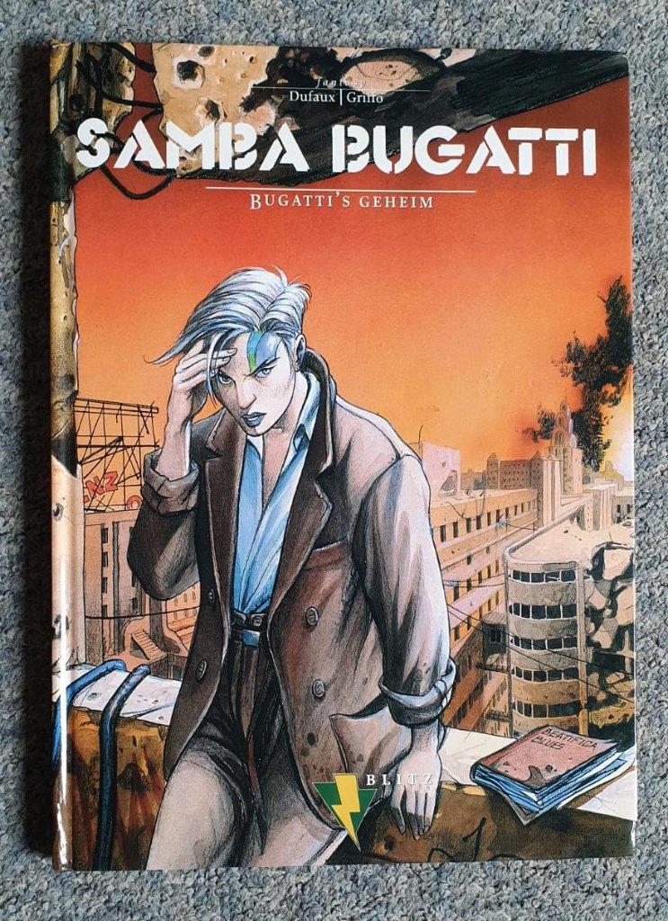 Stripboek Samba Bugatti - deel 3 Bugatti's geheim HC Dufaux, Eén stripboek, Ophalen, Gelezen