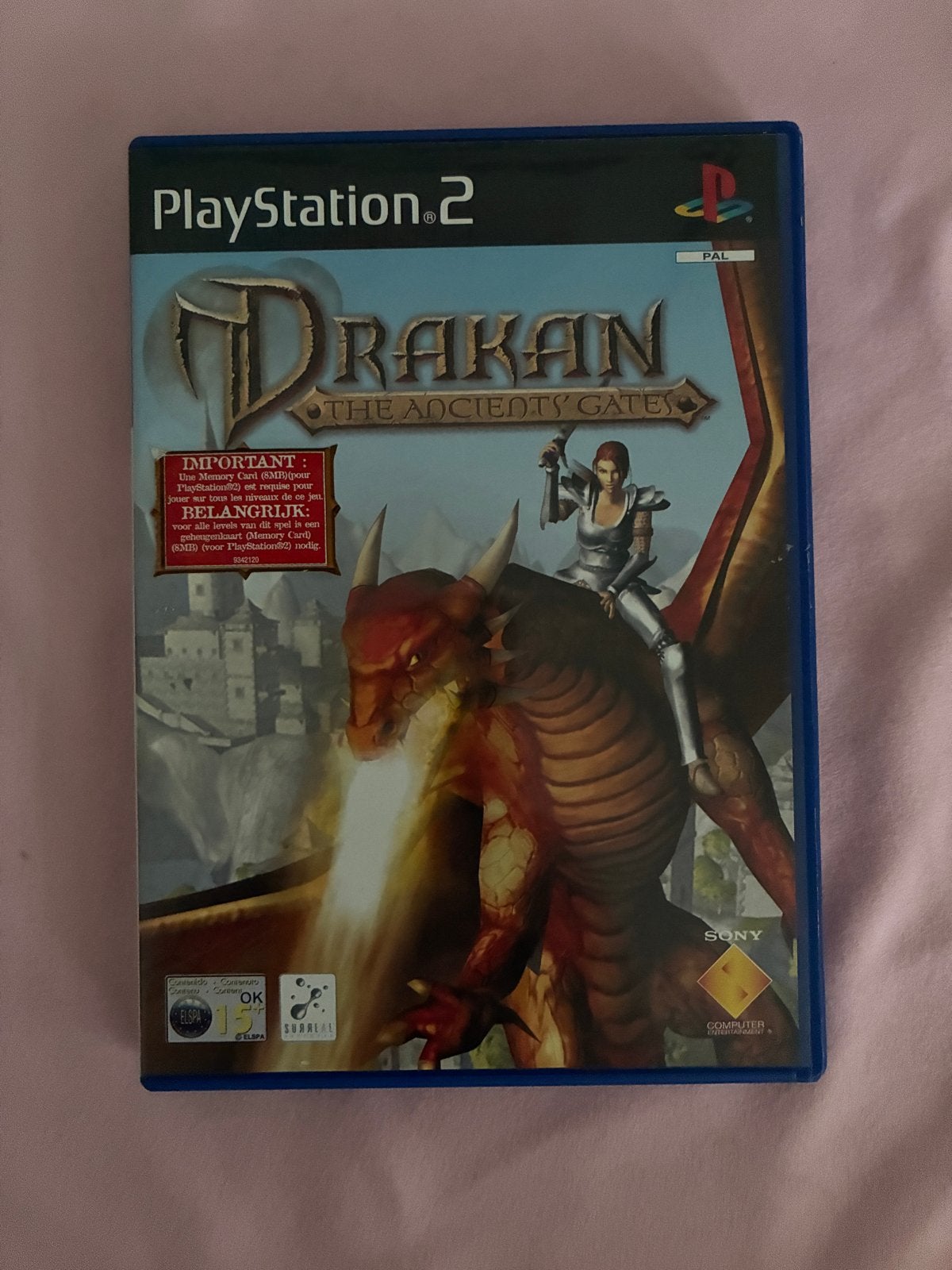 Drakan: The Ancient's Gates - PlayStation 2 (PS2), Spelcomputers en Games, Games | Sony PlayStation 2, Avontuur en Actie, Gebruikt