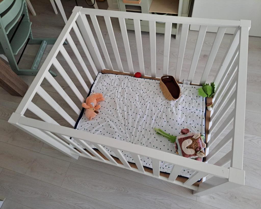 Bopita Brent babybox wit, Kinderen en Baby's, Boxen, Gebruikt, Ophalen of Verzenden