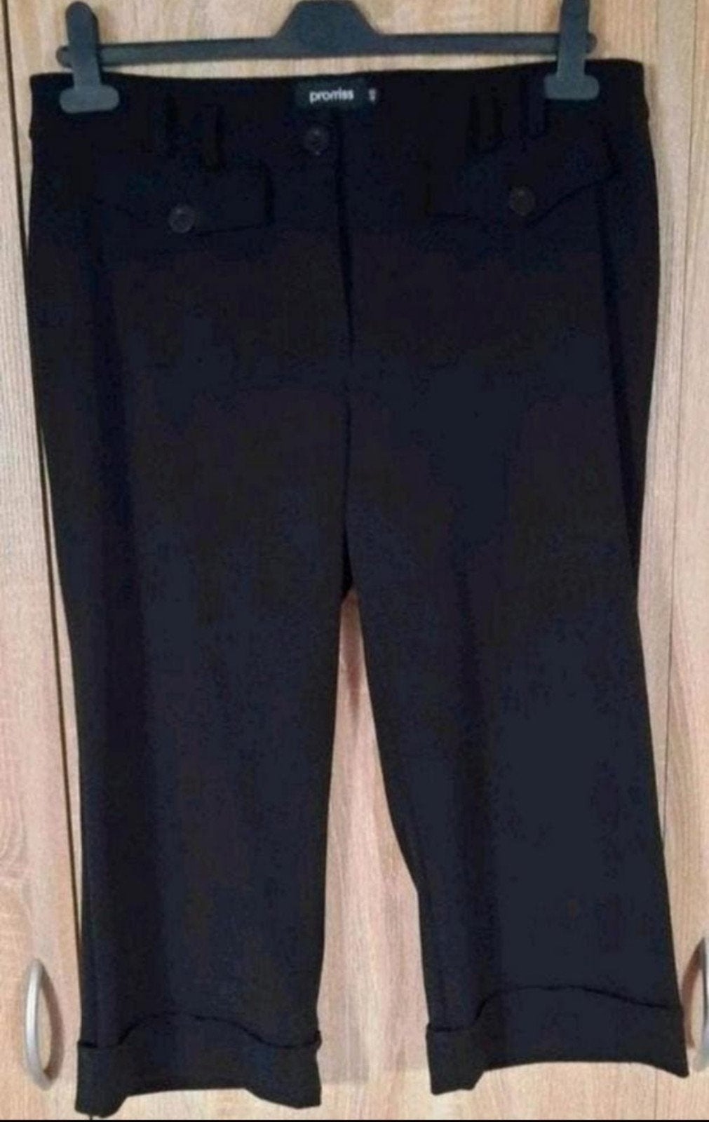 Nette broek kuitlengte maat 40, Maat 38/40 (M), Zwart, Ophalen of Verzenden, Zo goed als nieuw