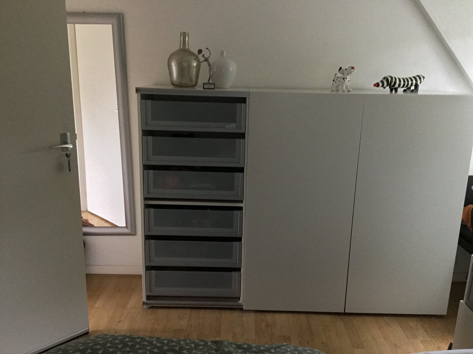 Ikea Pac kledingkast  met laden  en schappen 180x130x40 cm, Zo goed als nieuw, 150 tot 200 cm, 50 tot 75 cm, 50 tot 100 cm
