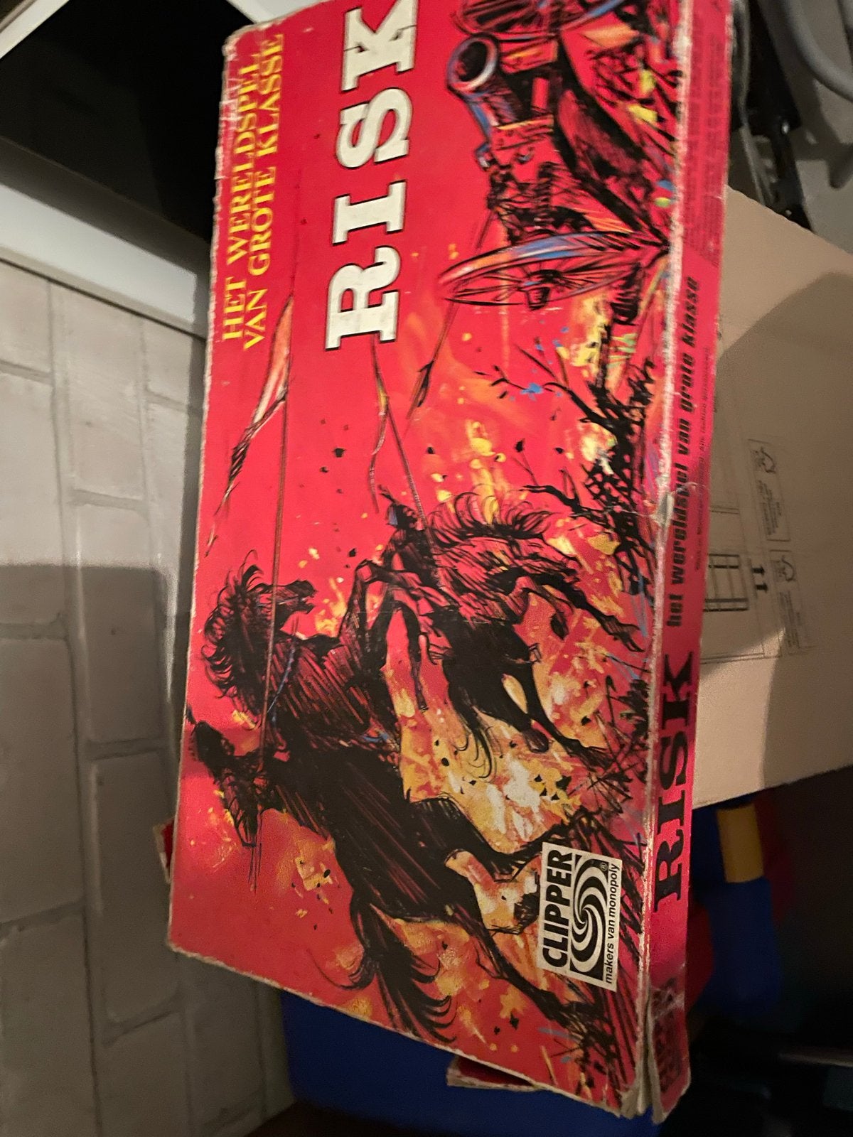 Risk: Het Wereldspel van Grote Klasse - Vintage Editie, Drie of vier spelers, Ophalen of Verzenden, Gebruikt