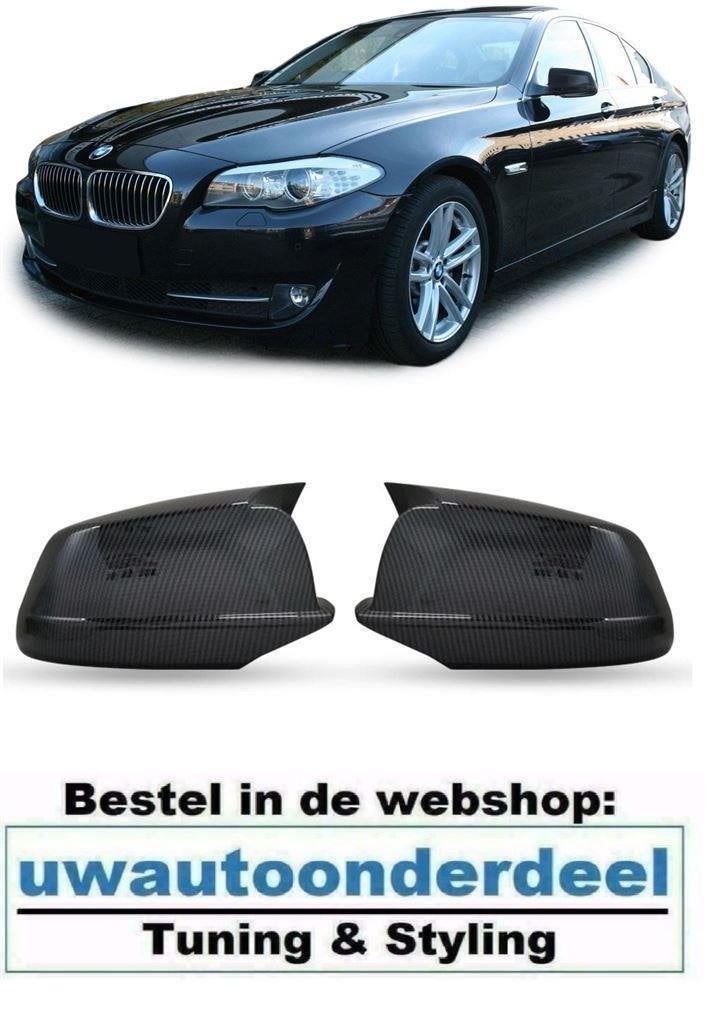 Wing Spiegelkappen Carbon look Geschikt voor BMW 5 Serie F10, Verzenden, Automotive Parts, A.parts@hotmail.nl, Trasmolenlaan 12 3447 GZ Woerden
