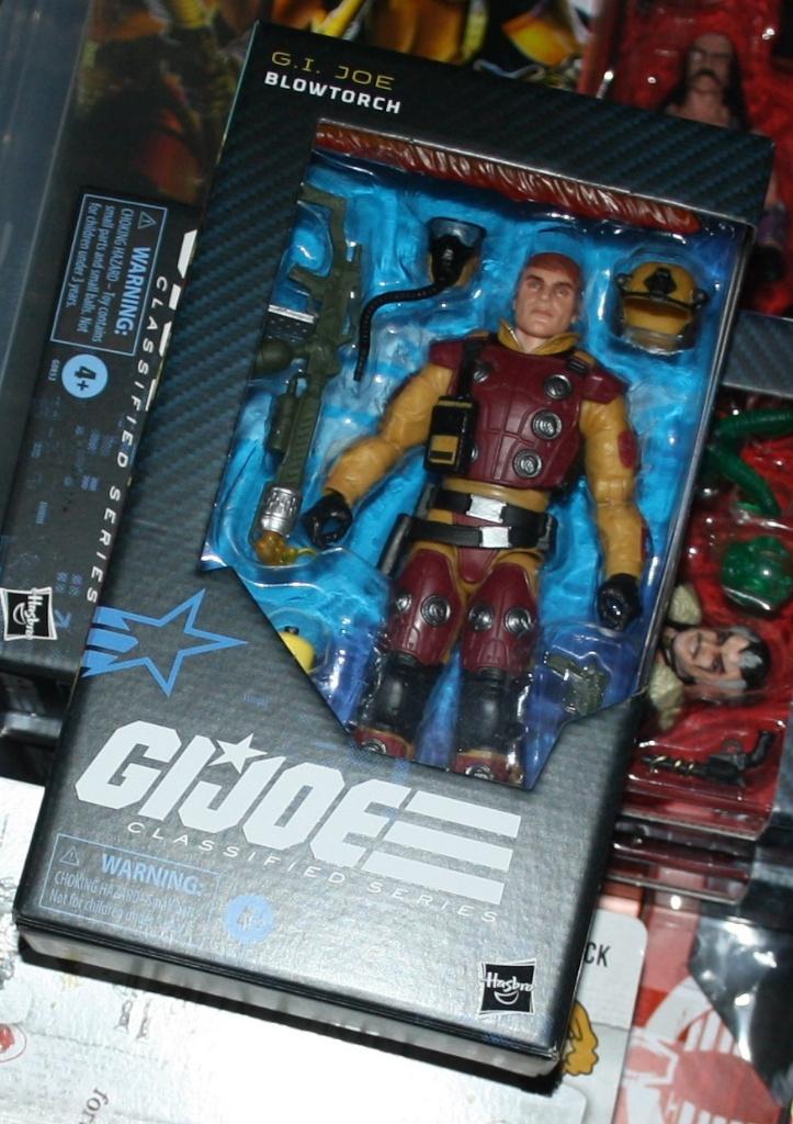 G.I. Joe Classified Blowtorch, Ophalen of Verzenden, Nieuw