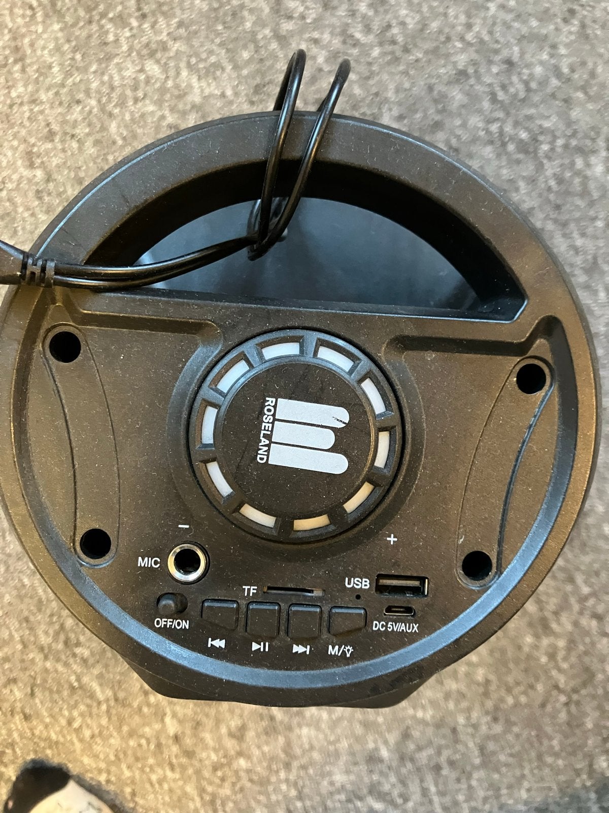 Roseland Party Speaker met Bluetooth en USB, Overige merken, Gebruikt, Party speaker, Ophalen of Verzenden