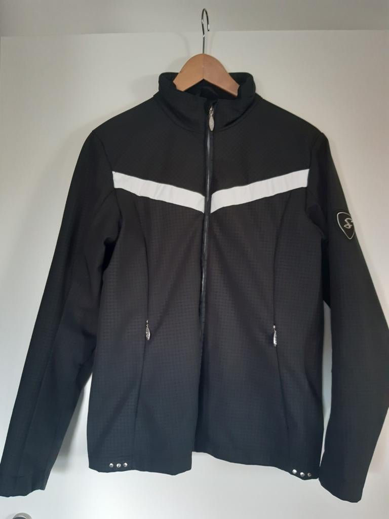 Winterjas softgel Etirel zwart maat 40, Kleding | Dames, Ophalen of Verzenden, Gedragen, Maat 38/40 (M), Zwart