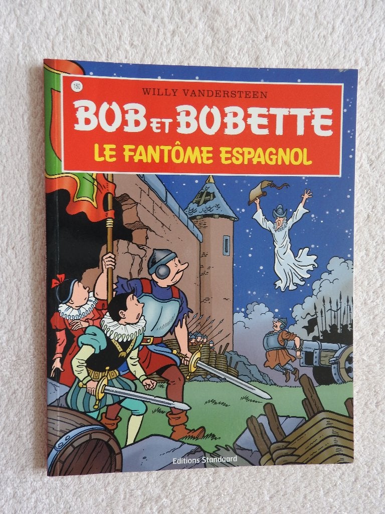 Bob et Bobette: Le Fantôme Espagnol (Franstalig) SC, Willy Vandersteen, Eén stripboek, Ophalen of Verzenden, Zo goed als nieuw