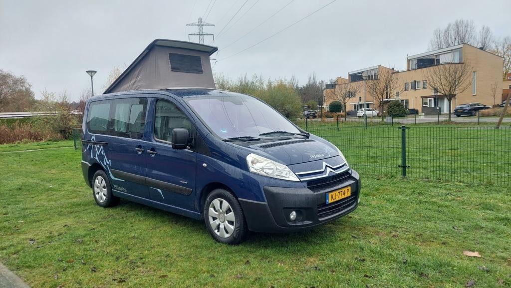 COMPACTE CAMPERBUS#CITROËN JUMPY#HEFDAK#AIRCO#CRUISECONTROL, Koelkast, Bedrijf, 4 tot 5 meter, Hefdak