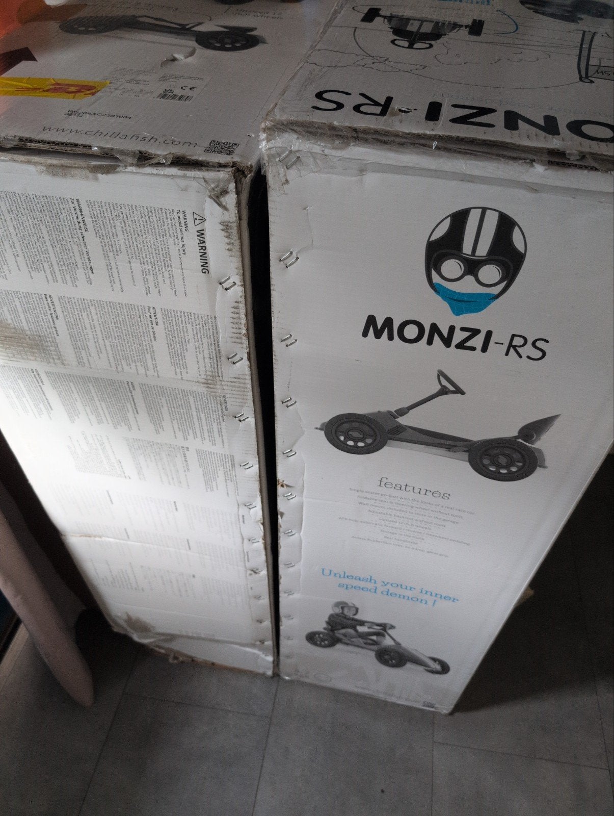 Chillafish Monzi RS Nieuw go kart skelter trap auto, Ophalen of Verzenden, Nieuw, Overige merken