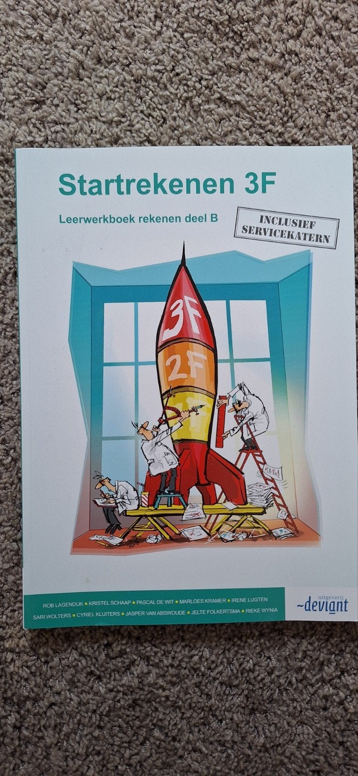 Startrekenen - 3F deel B, Boeken, Schoolboeken, Rob Lagendijk; Rieke Wynia; Kristel Schaap; Irene Lugten; Mar..., Ophalen of Verzenden