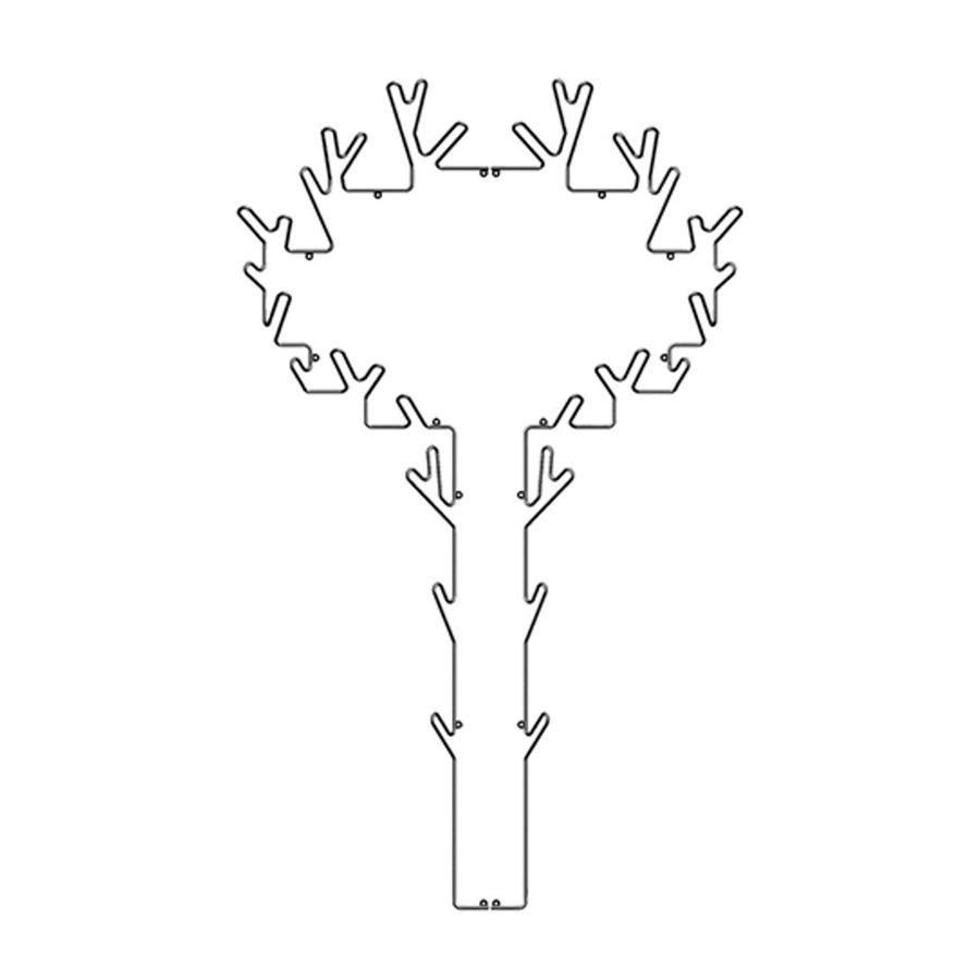 Maze nature tree kapstok, 100 tot 150 cm, Zo goed als nieuw, Metaal, Ophalen