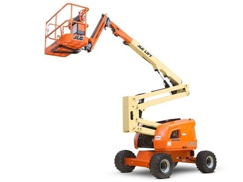 Jlg hoogwerker 16 meter te huur, Ophalen
