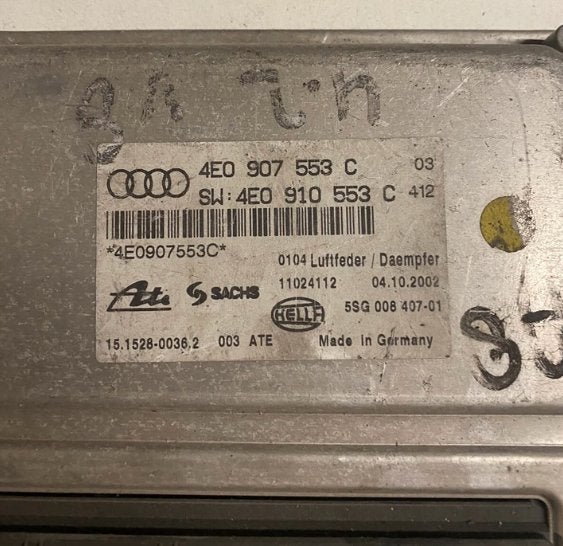 Audi A8 Quattro (D3) 4.2 V8 (BVN) 4E0907553C Ecu, Ophalen of Verzenden