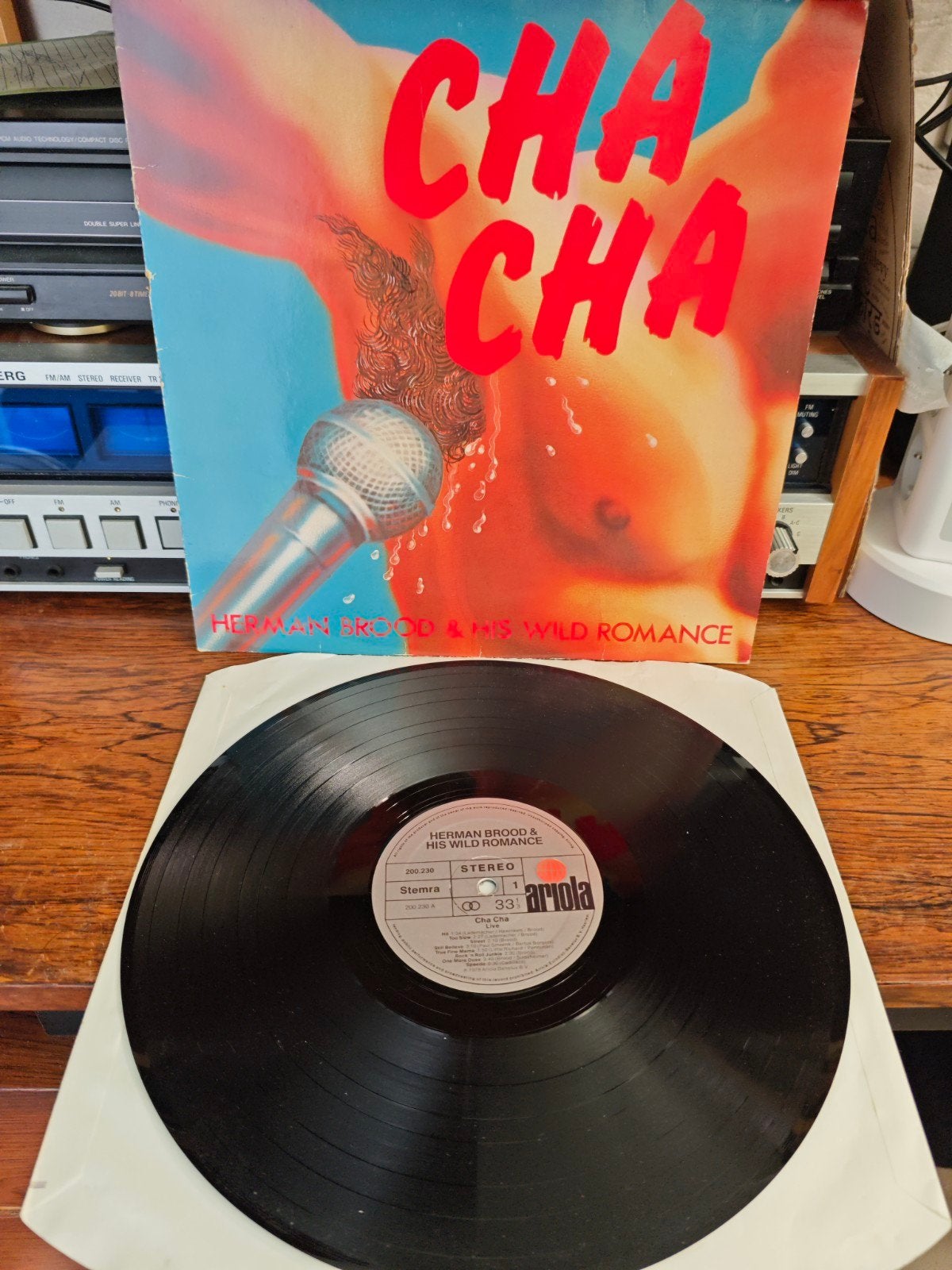 Herman Brood & His Wild Romance - Cha Cha LP, Cd's en Dvd's, Vinyl | Rock, Ophalen of Verzenden, Gebruikt, 12 inch, LP