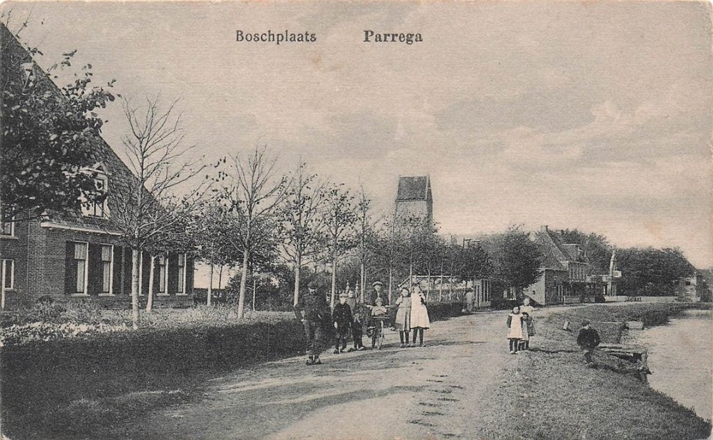 702-358-007 Boschplaats Parrega, Verzenden, Voor 1920, Friesland