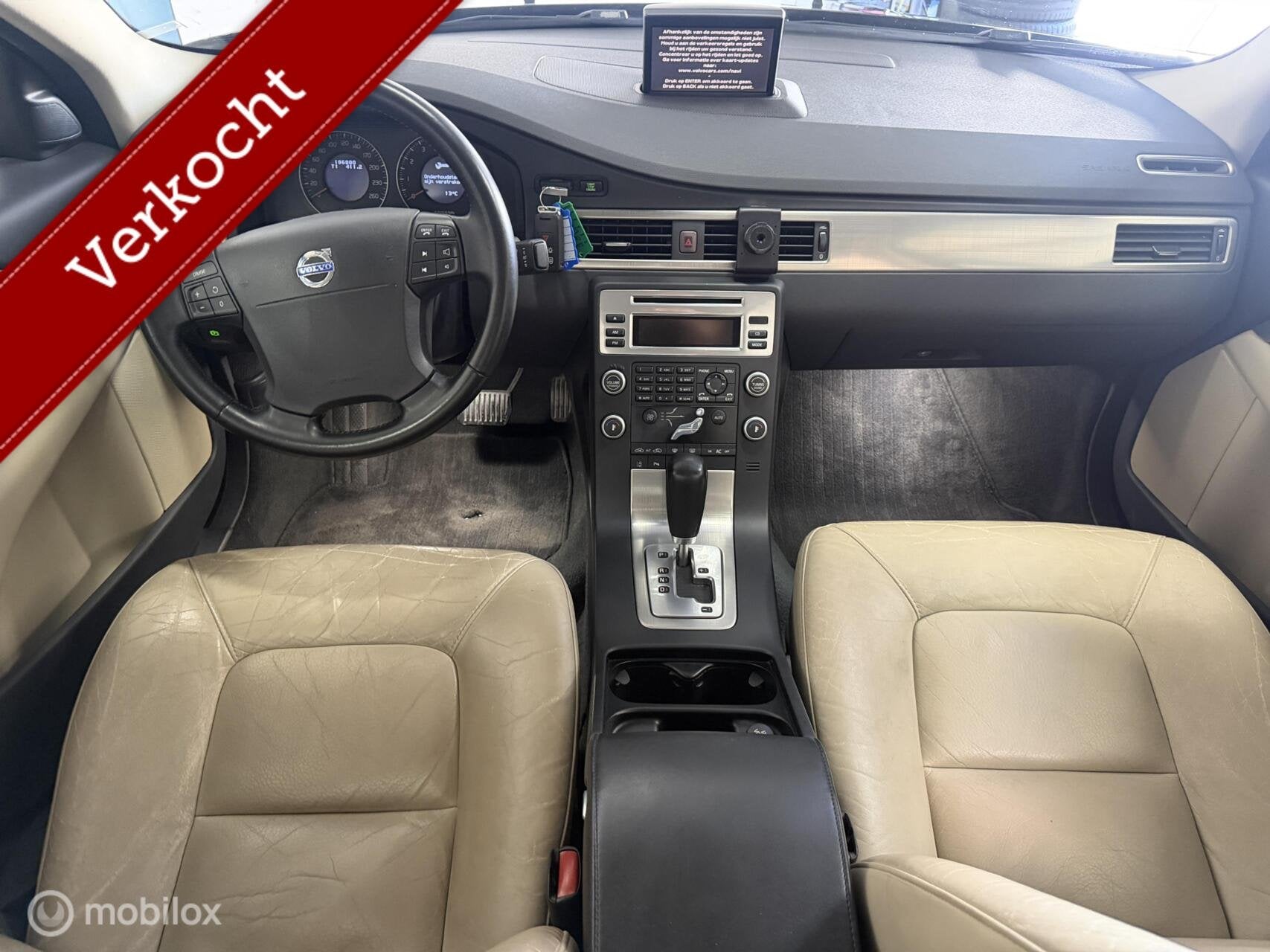 Volvo S80 2.5 FT Momentum NL-AUTO / LEER / AUTOMAAT, Bedrijf, Sedan, Euro 4, 84 €/maand