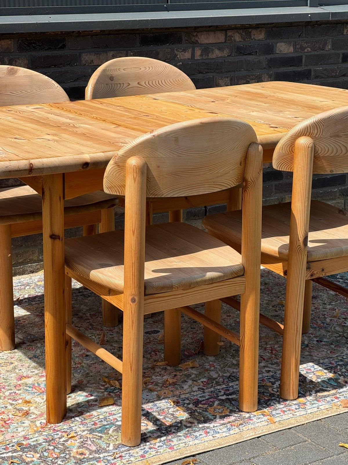 Rainer Daumiller Dining Set Pine, Ophalen, Zo goed als nieuw, Deens, 4 tot 6 stoelen