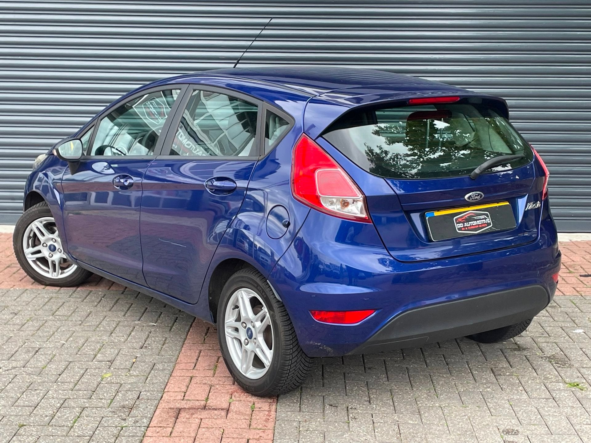 Ford Fiesta 1.0 Style Airco | Elektr ramen | Bluetooth | Nav, Euro 5, Stof, 525 kg, Blauw