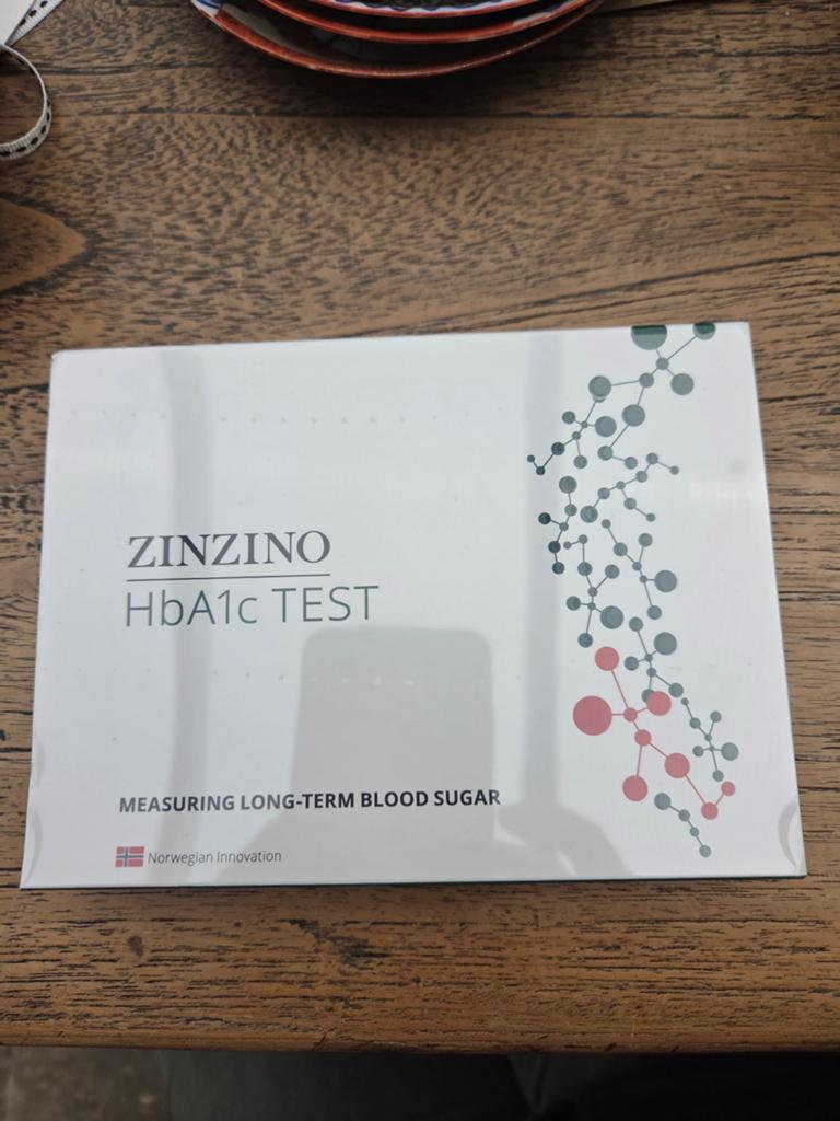 Zinzino HbA1c Test, is nog geplastificeerd, Ophalen of Verzenden, Nieuw, Overige typen