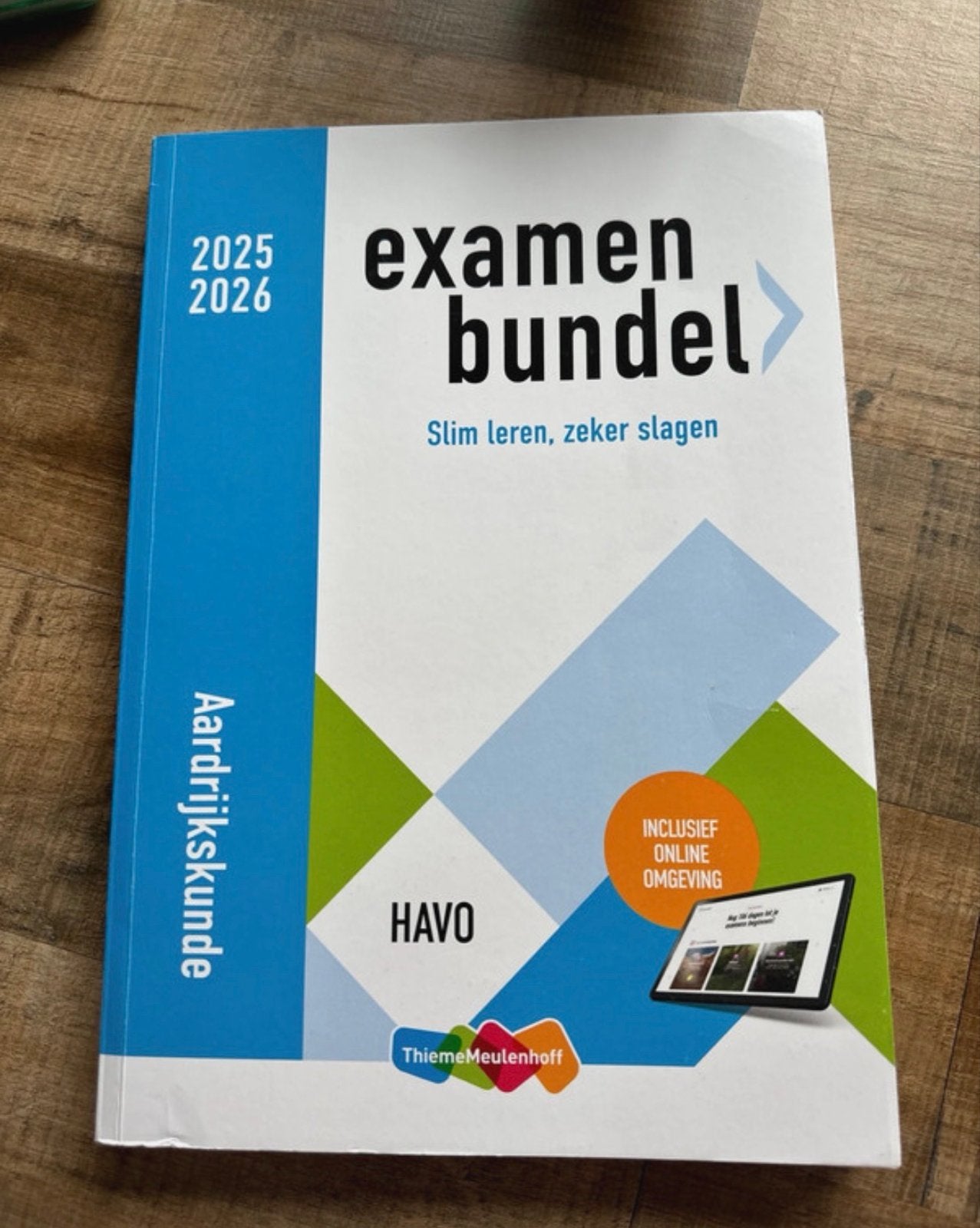 Examenbundel Aardrijkskunde HAVO 2025/2026, Boeken, Schoolboeken, Ophalen of Verzenden, Zo goed als nieuw, HAVO, Aardrijkskunde