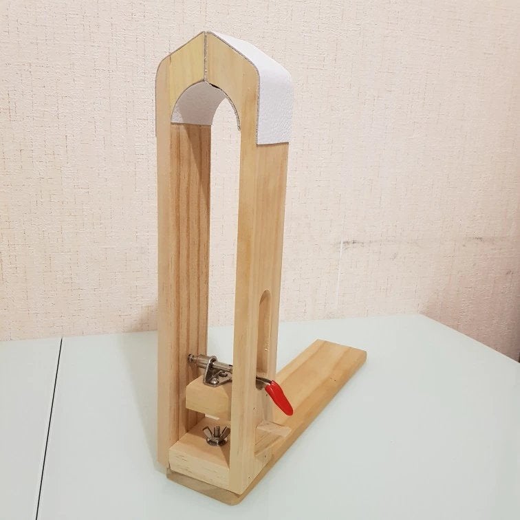 Leer Naaiklem / Houten Naai Klem Voor Leder Leren Stikken, Verzenden, Nieuw