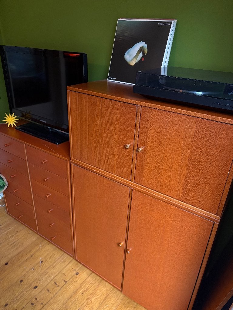 Vintage IKEA kastje - mid century stijl, Ophalen, Gebruikt, Mid century, 5 laden of meer