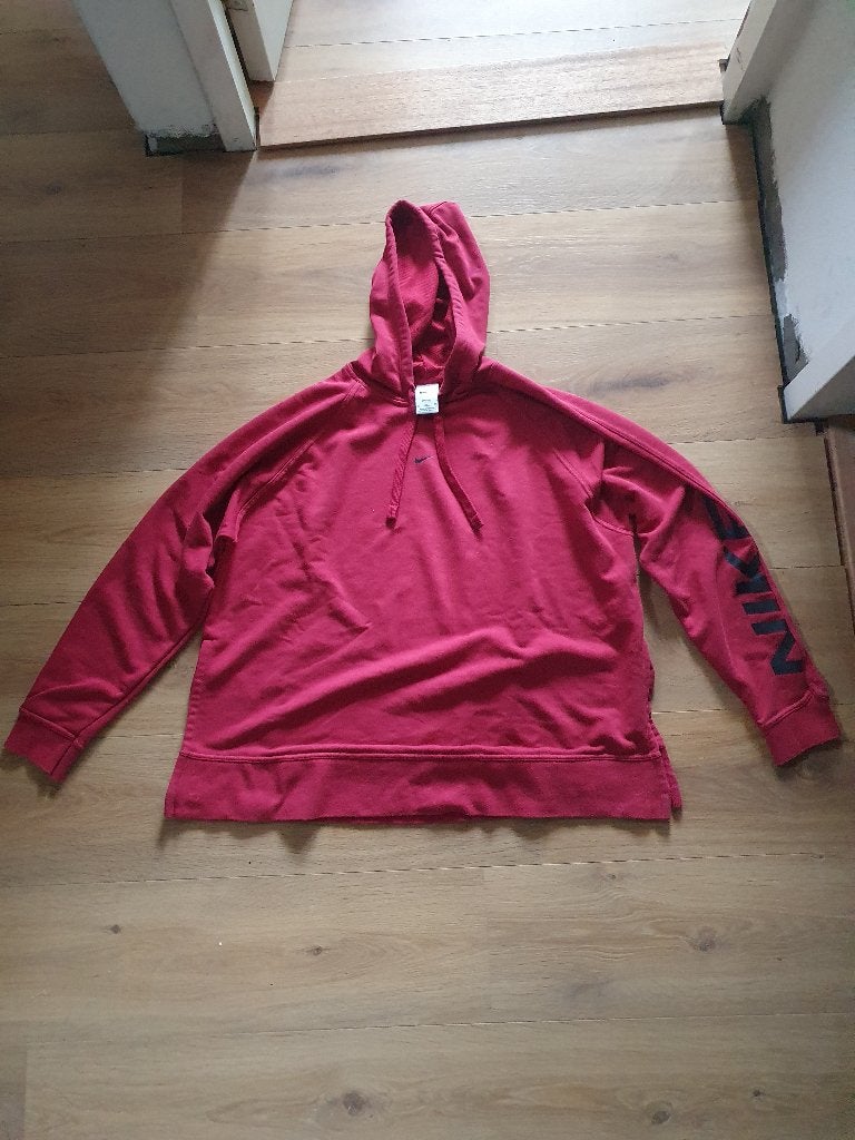 Nike Dri-Fit Hoodie - Rood - Maat XL, Nike, Maat 56/58 (XL), Ophalen of Verzenden, Zo goed als nieuw