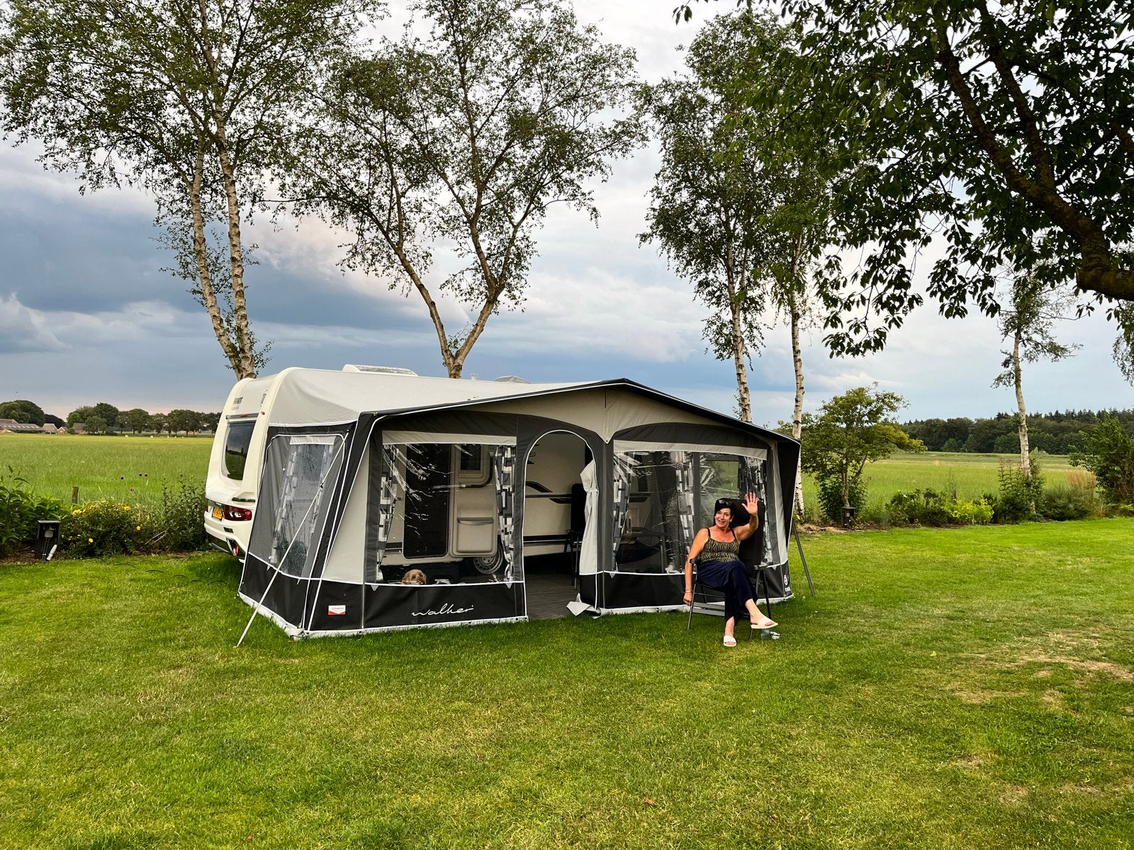 Walker Fusion 240 voortent omloop 960 (nagenoeg nieuw), Ophalen, Zo goed als nieuw, Walker Campingstyle