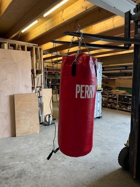 Boxbal, Ophalen, Gebruikt, Bokszak