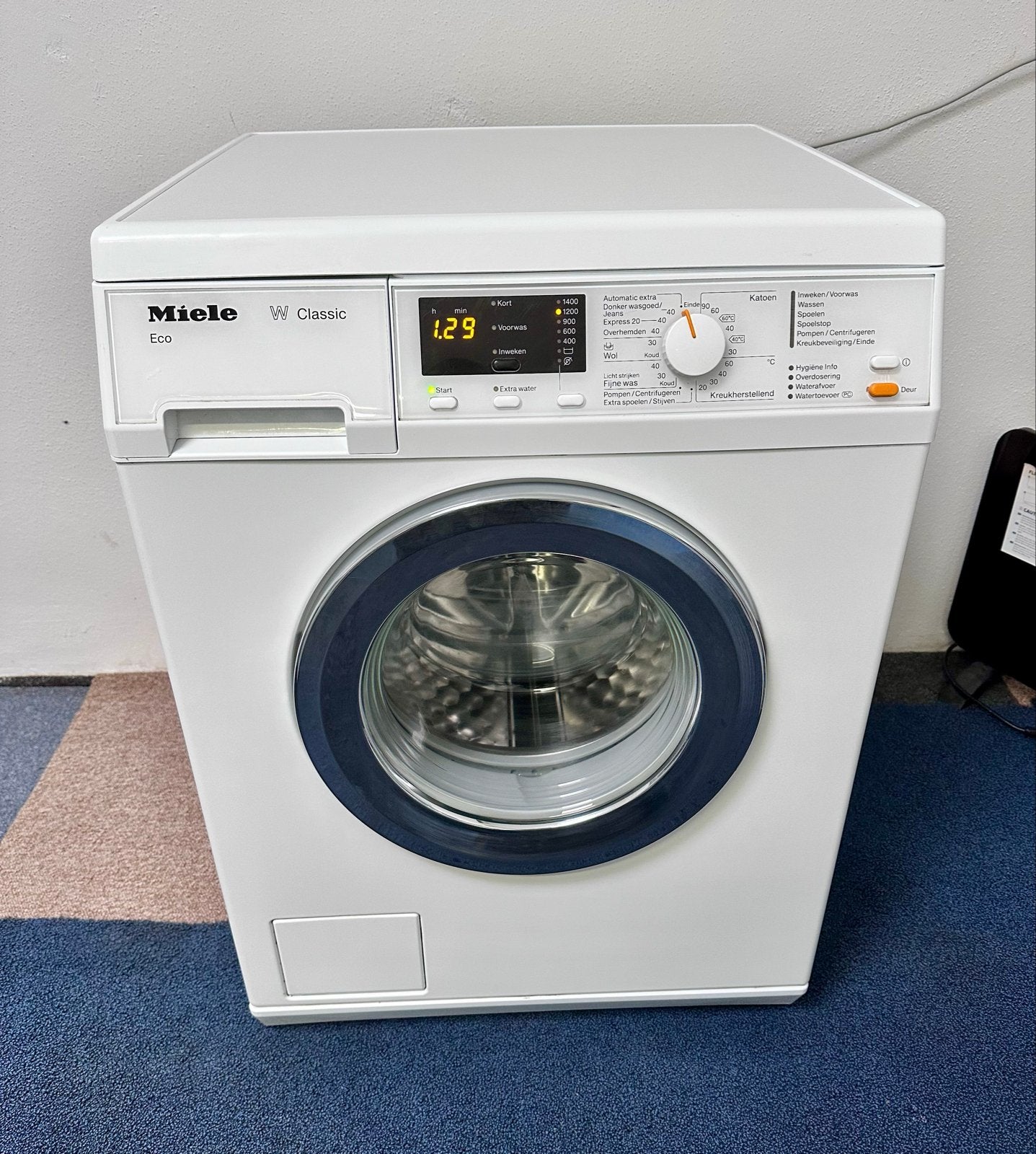 Miele W Classic Eco Wasmachine 1400 Toeren-Zo goed als nieuw, Germany, Www.miele.com, Ophalen of Verzenden, 85 tot 90 cm