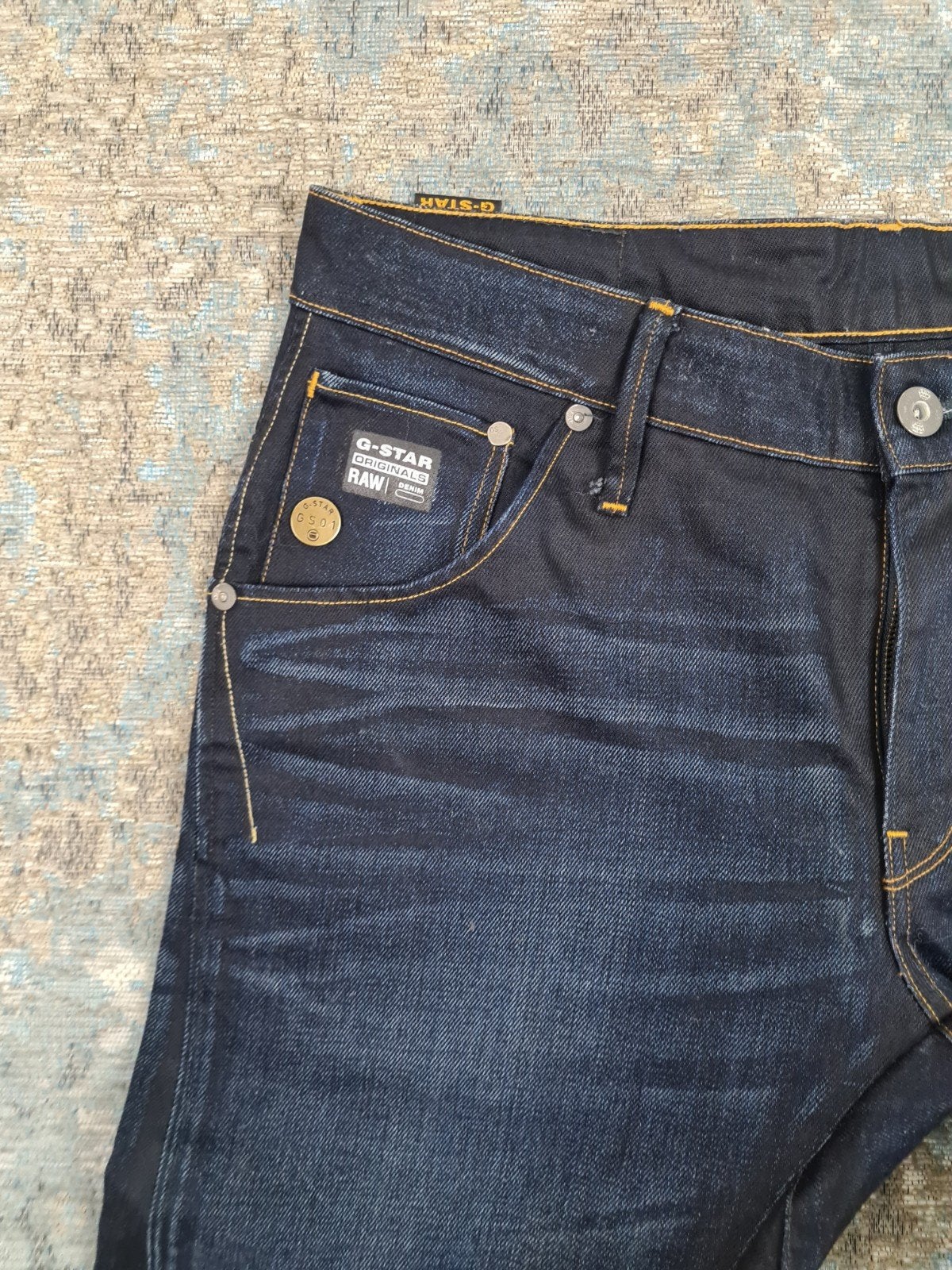 G-Star ARC 3D SLIM W32 L34 Slim 100% katoen Bronno3234 Blauw, G-Star Raw, https://www.g-star.com/nl_nl/customer-service, W32 (confectie 46) of kleiner