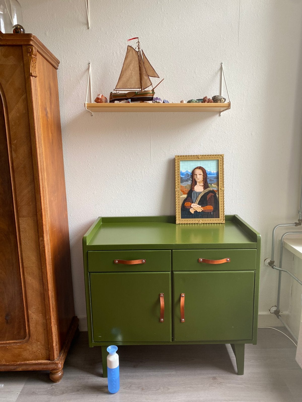 Groen kastje, Kinderen en Baby's, Gebruikt, Kast, 75 tot 100 cm, Voetruimte