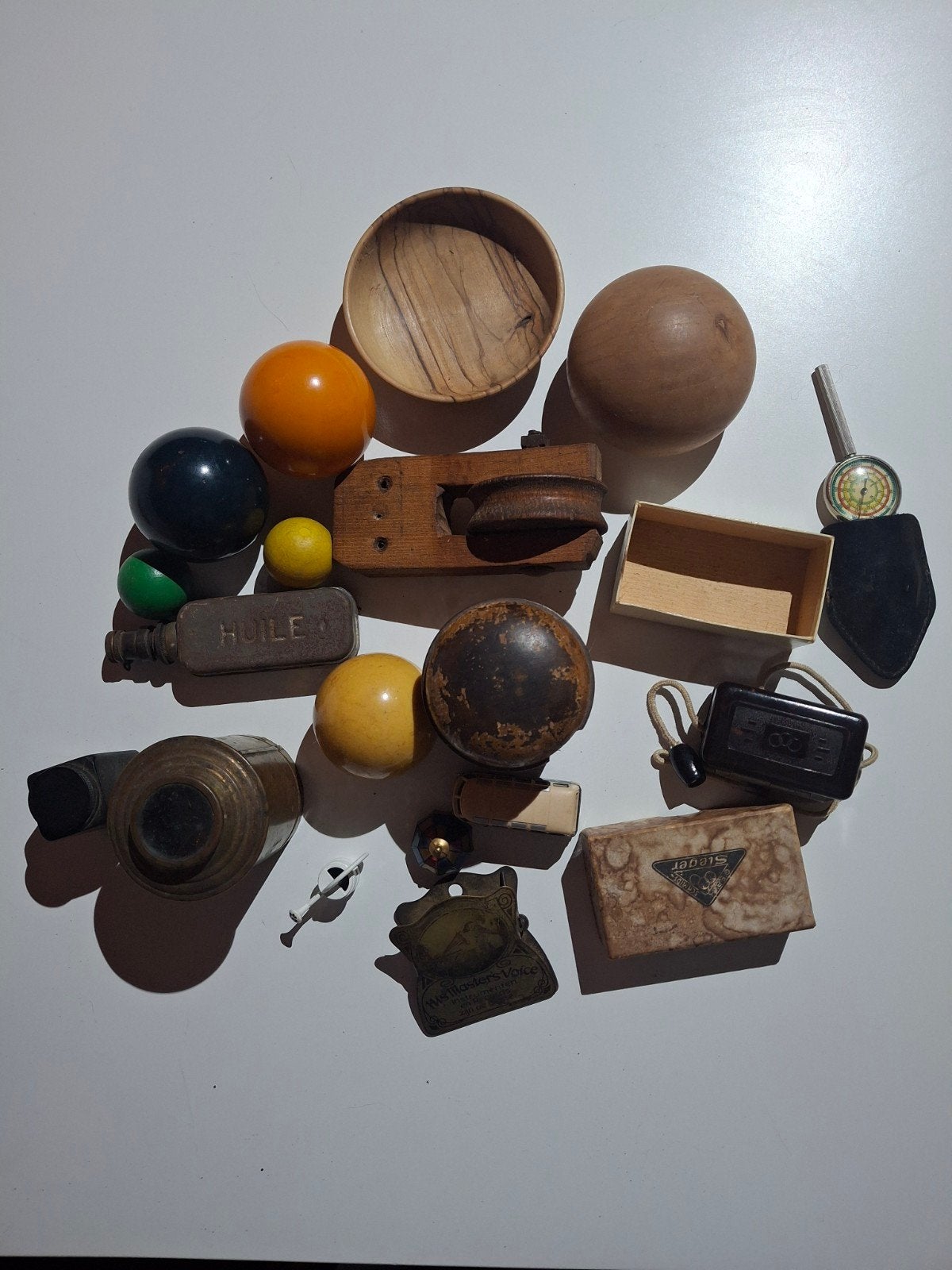 Diverse verzameling van vintage en antieke voorwerpen, Antiek en Kunst, Ophalen of Verzenden