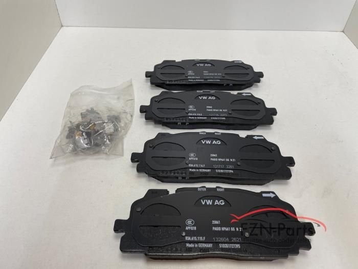Audi RS3 RSQ3 8Y 83A Remblokken set 4x voorzijde origineel, Auto-onderdelen, Ophalen of Verzenden, Nieuw