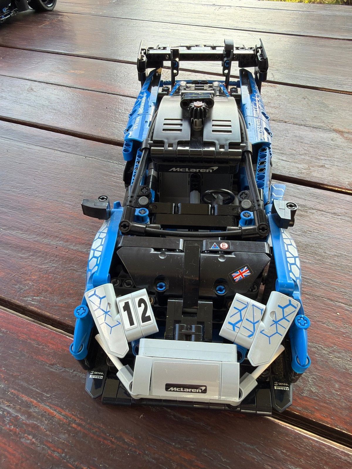 LEGO Technic McLaren Senna GTR (42123), Ophalen of Verzenden, Zo goed als nieuw, Overige merken