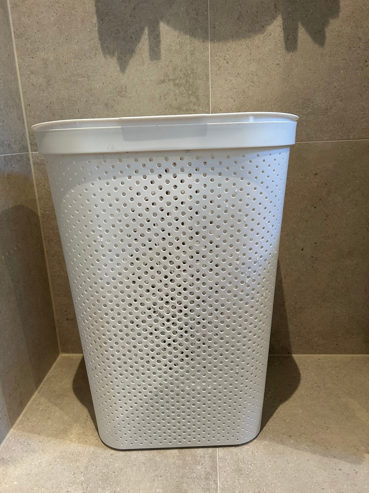 Wasmand/box Curver Infinity Dots, Ophalen, Zo goed als nieuw, Wit